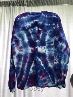 RARE Grateful Dead Tie-Dye Long-Sleeve Shirt CRESCENT MOON