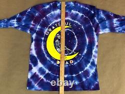 RARE Grateful Dead Tie-Dye Long-Sleeve Shirt CRESCENT MOON