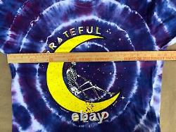 RARE Grateful Dead Tie-Dye Long-Sleeve Shirt CRESCENT MOON