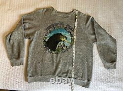 RARE Grateful Dead Vintage 1984 Sweat Shirt GDP Lundquist Eagle Eye Classic Rock