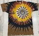 Rare Grateful Dead Vintage 1990 Tour Southwest Thunderbird Tie Dye T-shirt Lg