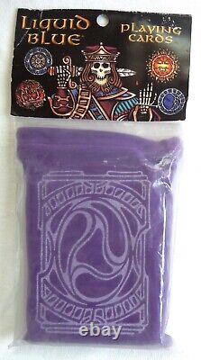 RARE New-In-Package GRATEFUL DEAD LIQUID BLUE Playing Cards 1992 FREE SHIP
