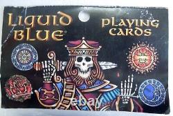 RARE New-In-Package GRATEFUL DEAD LIQUID BLUE Playing Cards 1992 FREE SHIP