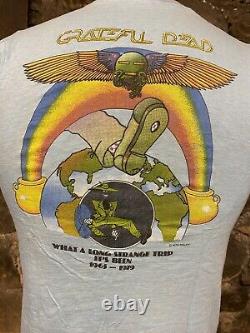 RARE Original 1979 Grateful Dead Kelley Mouse Long Strange Trip Concert T Shirt
