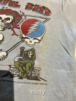 RARE Original 1979 Grateful Dead Kelley Mouse Long Strange Trip Concert T Shirt