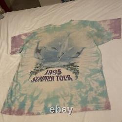 RARE The Grateful Dead Vintage 1995 Summer Tour Tie Dye dolphins shirt Large