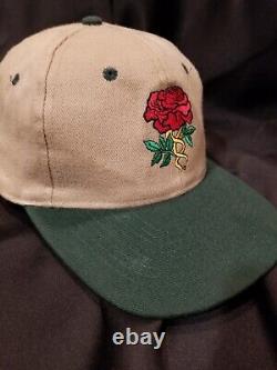 RARE True Vintage Grateful Dead Embroidered Rose Tour Trucker Hat Cap 1980s
