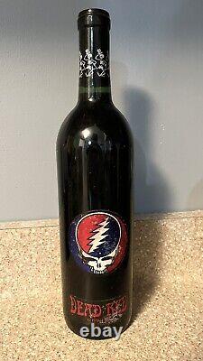 RARE Unopened Vintage 1996 Grateful Dead Unwine 1st Edition Set of 6 Dead Red