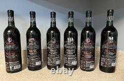 RARE Unopened Vintage 1996 Grateful Dead Unwine 1st Edition Set of 6 Dead Red