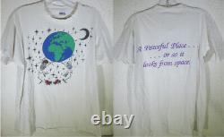 RARE VINTAGE ORIGINAL GRATEFUL DEAD T-SHIRT XL (2 Sided) 80s A Peaceful Place