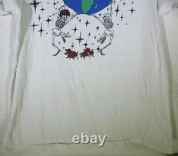 RARE VINTAGE ORIGINAL GRATEFUL DEAD T-SHIRT XL (2 Sided) 80s A Peaceful Place