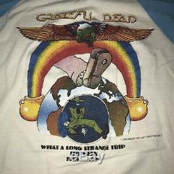 RARE Vintage 1979 Grateful Dead Mouse Bootleg Lot Long Sleeve Tee Shirt