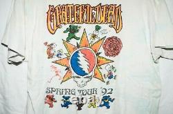 RARE Vintage 1992 Grateful Dead Fall Tour Single Stitch T Shirt L
