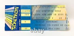 RARE Vintage 80's GRATEFUL DEAD Band Ticketron Concert Ticket Stubs! NEW YORK