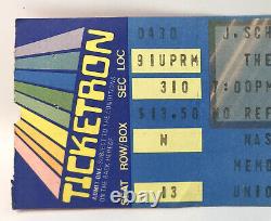 RARE Vintage 80's GRATEFUL DEAD Band Ticketron Concert Ticket Stubs! NEW YORK