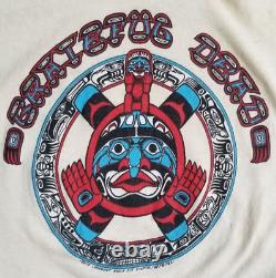 RARE Vintage 80's GRATEFUL DEAD T Shirt David Lundquist Eagle Eye Studios S/M