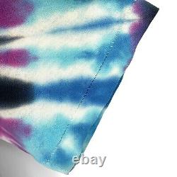 RARE Vintage GRATEFUL DEAD 1992 Summer Tour XL T Shirt Tie Dye Ocean Skeleton