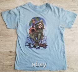 RARE Vintage GRATEFUL DEAD T Shirt Jester with Lute Stanley Mouse Studios XS/S