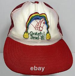 RARE Vintage Grateful Dead 81 Europe 72 SnapBack Hat