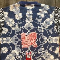 RARE Vintage Grateful Dead Jerry Garcia Heaven Smiles 1995 AOP All Over Shirt XL