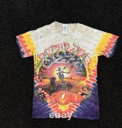 RARE Vintage Grateful Dead Tie Dye T Shirt Adult S 1994 Fall Tour Concert