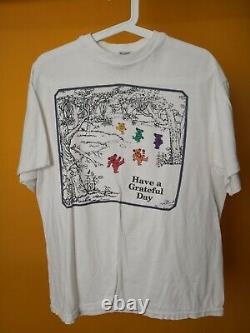 RARE Vintage Original 1993 G. D. M white Very RARE Grateful Dead T-shirt