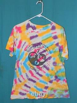 RARE! Vtg 70s GRATEFUL DEAD T-SHIRT, THE WHEEL, Tag XL, Actual M-L