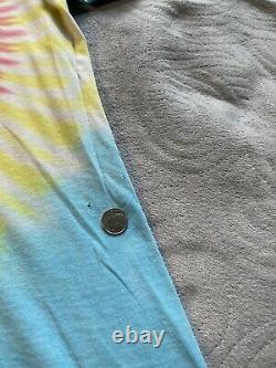 RARE! Vtg 70s GRATEFUL DEAD T-SHIRT, THE WHEEL, XL