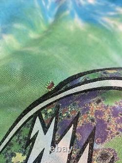 RARE Vtg 90s Liquid Blue 1993 Grateful Dead Steal Your Fractal Tie Dye Shirt XL