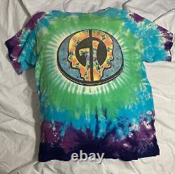 RARE Vtg 90s Liquid Blue 1993 Grateful Dead Steal Your Fractal Tie Dye Shirt XL