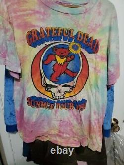 RARE XL Grateful Dead 1994 Single Stitched Tour T Shirt THE REAL DEAL