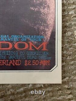 Rare 1967 AOR 2.206 Grateful Dead Haight Ashbury Halo Benefit Poster