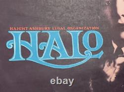 Rare 1967 AOR 2.206 Grateful Dead Haight Ashbury Halo Benefit Poster