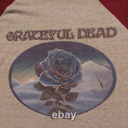 Rare 1981 Grateful Dead Alton Kelley Art Shirt Rose Size Xl Phish Stoner T-Shirt