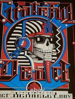 Rare 1984 Grateful Dead Berkeley Community Center Concert Poster, Rick Griffin