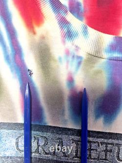 Rare 1997 Grateful Dead Millennium Tie Dye Tank Top Cut Off Shirt Size 2XL AOP