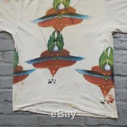 Rare 70s Grateful Dead Mouse Kelley Test Print Tshirt Concert Vintage