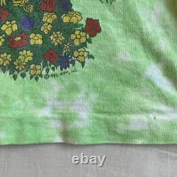 Rare 90S Grateful Dead Double-Sided Print Band T-Shirt Made In Usa Vintage Copyr