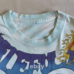 Rare 90S Grateful Dead Double-Sided Print Band T-Shirt Made In Usa Vintage Copyr
