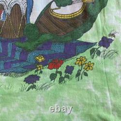 Rare 90S Grateful Dead Double-Sided Print Band T-Shirt Made In Usa Vintage Copyr