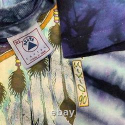 Rare 90s Mikio Grateful Dead Tie Dye T-Shirt Size XL