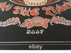 Rare Emek Grateful Dead Company poster 2009 laser cut foil Sperry Pearl Jam