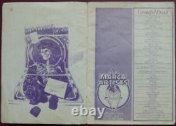 Rare Grateful Dead 1972 Wembley Pool Concert European Tour Program