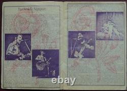 Rare Grateful Dead 1972 Wembley Pool Concert European Tour Program