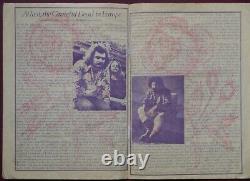 Rare Grateful Dead 1972 Wembley Pool Concert European Tour Program