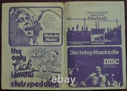 Rare Grateful Dead 1972 Wembley Pool Concert European Tour Program