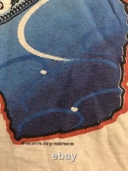 Rare Grateful Dead 1986 California Tour Shirt Large Original Thrashed