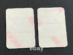 Rare Grateful Dead Backstage Pass Set Of Deers From Connecticut 4-3-86 4-4-86