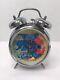 Rare Grateful Dead Dancing Bear Vintage Twin Bell Alarm Clock 2001 Read