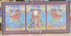 Rare Grateful Dead Fare Thee Well Gd50 Munk One Set Of 3 Vip Posters